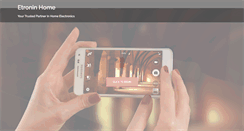 Desktop Screenshot of etroninhome.com